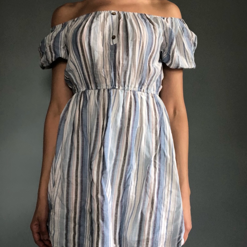 Off the shoulder dress
